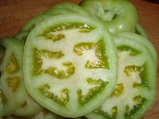 Paula Deen's Air Fryer Fried Green Tomatoes Recipe