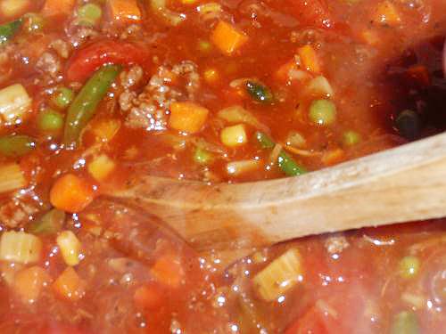 vegetable beef soup