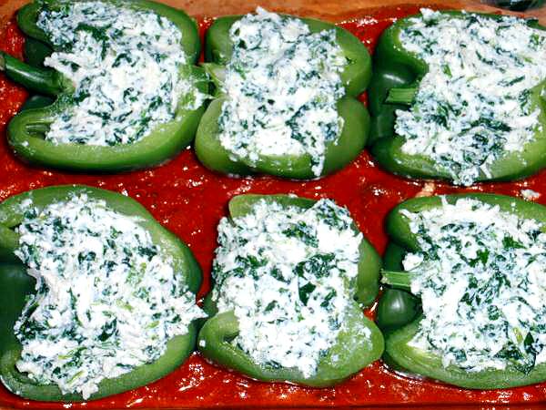 lasagna stuffed peppers