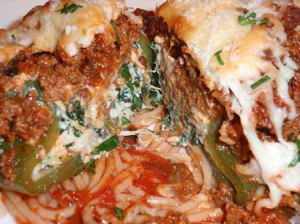 lasagna stuffed peppers recipe